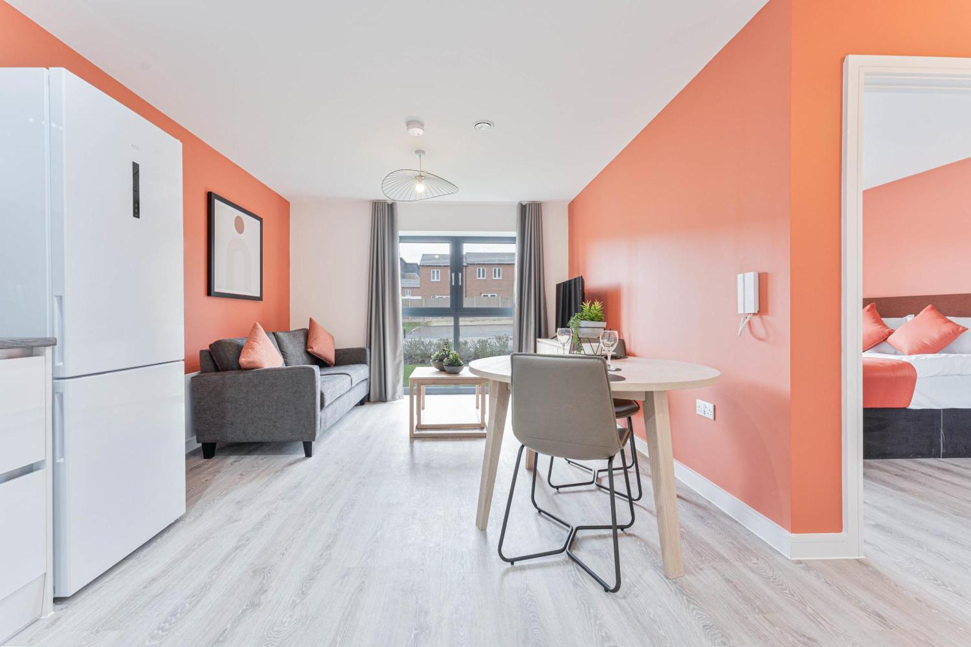 Stayzeni, Hardwick House Derby 1 Bed Apartment Bagian luar foto