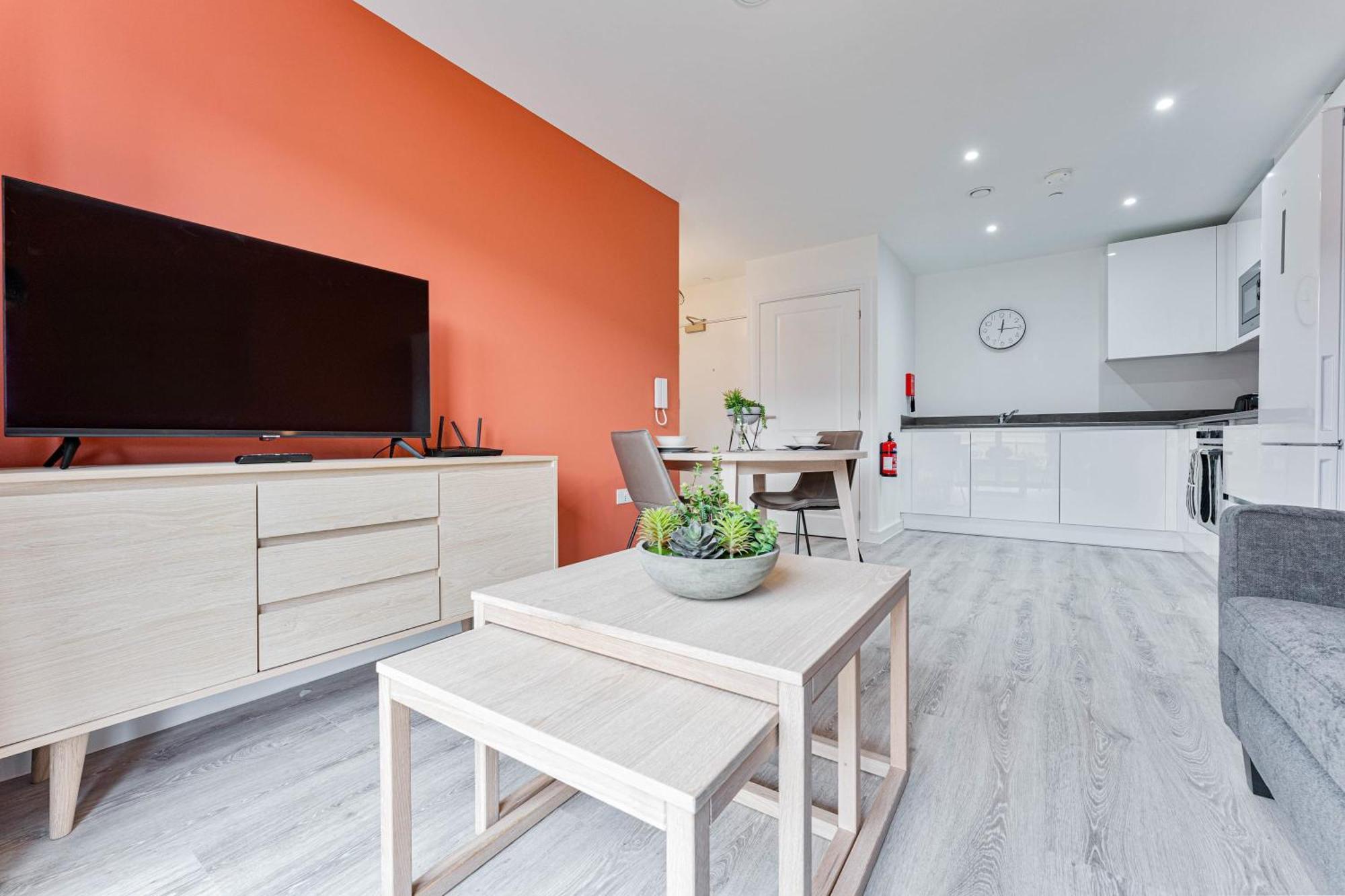 Stayzeni, Hardwick House Derby 1 Bed Apartment Bagian luar foto